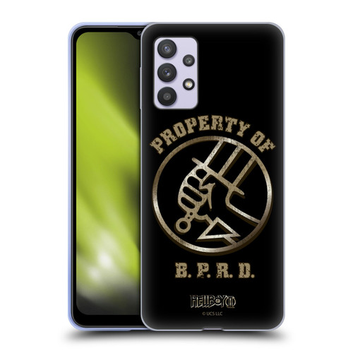 Hellboy II Graphics Property of BPRD Soft Gel Case for Samsung Galaxy A32 5G / M32 5G (2021)