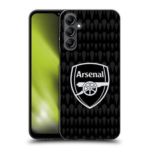 Arsenal FC 2023/24 Crest Kit Home Goalkeeper Soft Gel Case for Samsung Galaxy M14 5G