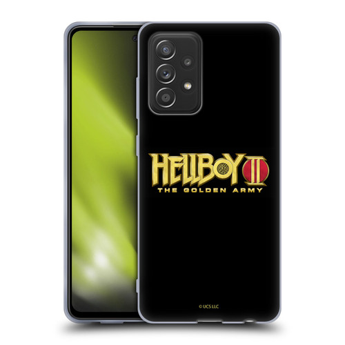 Hellboy II Graphics Logo Soft Gel Case for Samsung Galaxy A52 / A52s / 5G (2021)