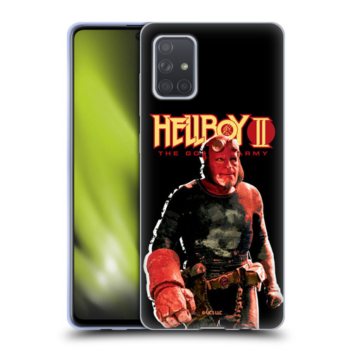 Hellboy II Graphics The Samaritan Soft Gel Case for Samsung Galaxy A71 (2019)