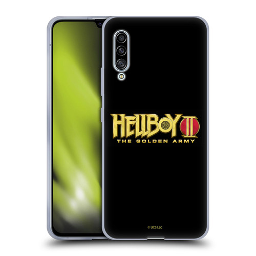 Hellboy II Graphics Logo Soft Gel Case for Samsung Galaxy A90 5G (2019)