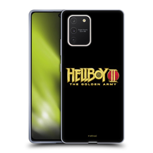Hellboy II Graphics Logo Soft Gel Case for Samsung Galaxy S10 Lite