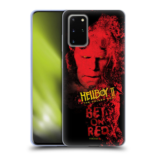 Hellboy II Graphics Bet On Red Soft Gel Case for Samsung Galaxy S20+ / S20+ 5G