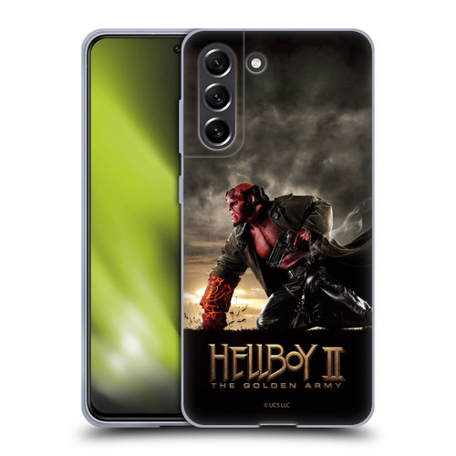 Hellboy II Graphics Key Art Poster Soft Gel Case for Samsung Galaxy S21 FE 5G