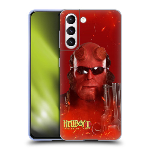 Hellboy II Graphics Right Hand of Doom Soft Gel Case for Samsung Galaxy S21 5G