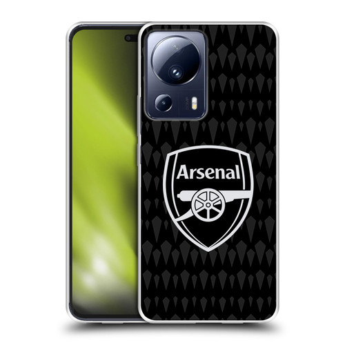 Arsenal FC 2023/24 Crest Kit Home Goalkeeper Soft Gel Case for Xiaomi 13 Lite 5G