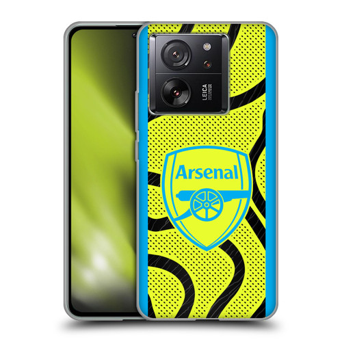 Arsenal FC 2023/24 Crest Kit Away Soft Gel Case for Xiaomi 13T 5G / 13T Pro 5G