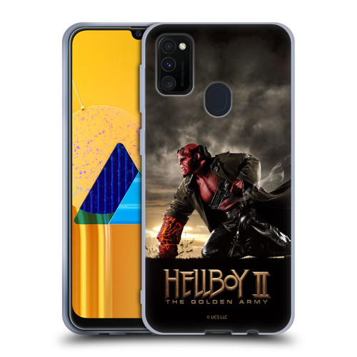 Hellboy II Graphics Key Art Poster Soft Gel Case for Samsung Galaxy M30s (2019)/M21 (2020)