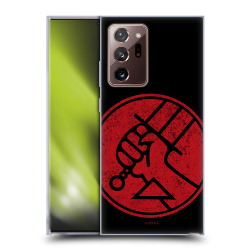 Hellboy II Graphics BPRD Distressed Soft Gel Case for Samsung Galaxy Note20 Ultra / 5G