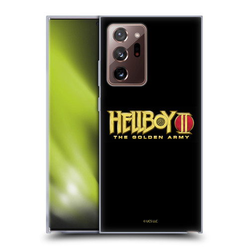 Hellboy II Graphics Logo Soft Gel Case for Samsung Galaxy Note20 Ultra / 5G