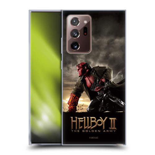 Hellboy II Graphics Key Art Poster Soft Gel Case for Samsung Galaxy Note20 Ultra / 5G