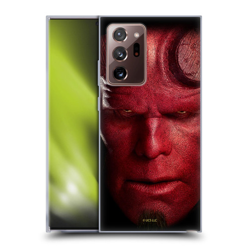 Hellboy II Graphics Face Portrait Soft Gel Case for Samsung Galaxy Note20 Ultra / 5G