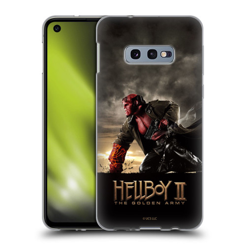 Hellboy II Graphics Key Art Poster Soft Gel Case for Samsung Galaxy S10e
