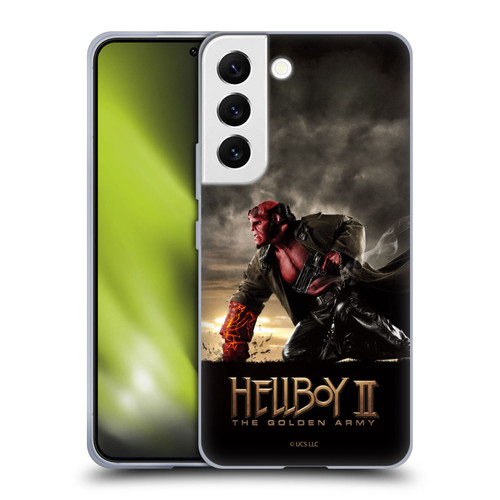 Hellboy II Graphics Key Art Poster Soft Gel Case for Samsung Galaxy S22 5G