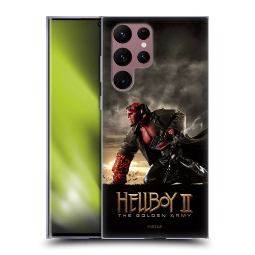 Hellboy II Graphics Key Art Poster Soft Gel Case for Samsung Galaxy S22 Ultra 5G