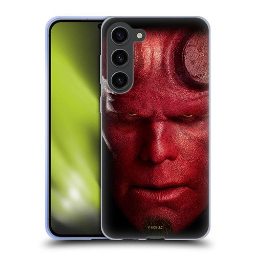 Hellboy II Graphics Face Portrait Soft Gel Case for Samsung Galaxy S23+ 5G