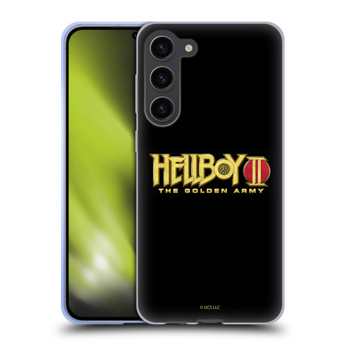 Hellboy II Graphics Logo Soft Gel Case for Samsung Galaxy S23+ 5G