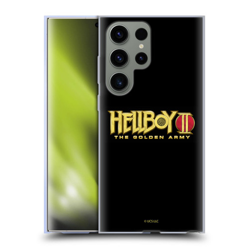 Hellboy II Graphics Logo Soft Gel Case for Samsung Galaxy S23 Ultra 5G