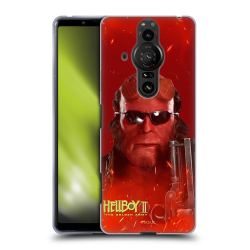 Hellboy II Graphics Right Hand of Doom Soft Gel Case for Sony Xperia Pro-I