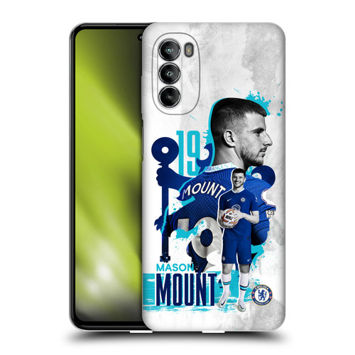 Chelsea Football Club 2022/23 First Team Mason Mount Soft Gel Case for Motorola Moto G82 5G