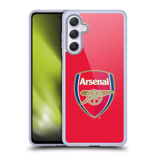 Arsenal FC Crest 2 Full Colour Red Soft Gel Case for Samsung Galaxy M54 5G