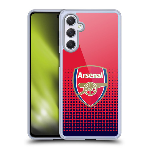 Arsenal FC Crest 2 Fade Soft Gel Case for Samsung Galaxy M54 5G