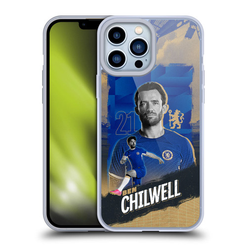 Chelsea Football Club 2023/24 First Team Ben Chilwell Soft Gel Case for Apple iPhone 13 Pro Max