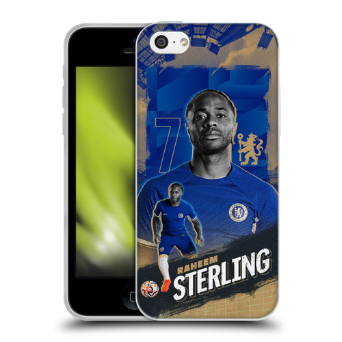 Chelsea Football Club 2023/24 First Team Raheem Sterling Soft Gel Case for Apple iPhone 5c