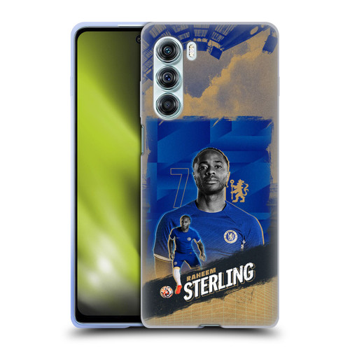 Chelsea Football Club 2023/24 First Team Raheem Sterling Soft Gel Case for Motorola Edge S30 / Moto G200 5G