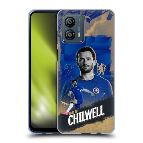 Chelsea Football Club 2023/24 First Team Ben Chilwell Soft Gel Case for Motorola Moto G53 5G