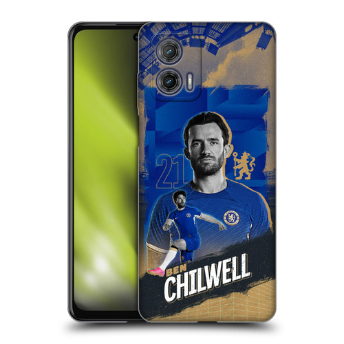 Chelsea Football Club 2023/24 First Team Ben Chilwell Soft Gel Case for Motorola Moto G73 5G