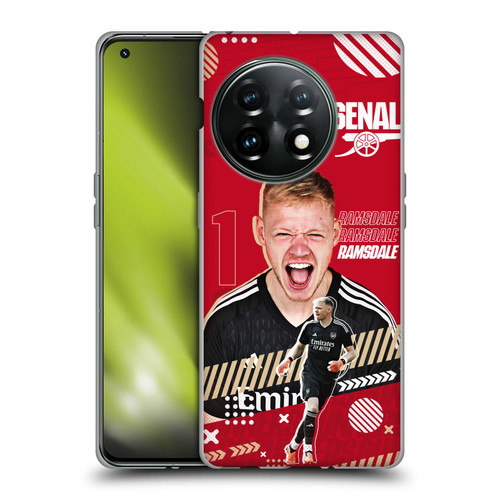 Arsenal FC 2023/24 First Team Aaron Ramsdale Soft Gel Case for OnePlus 11 5G