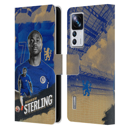 Chelsea Football Club 2023/24 First Team Raheem Sterling Leather Book Wallet Case Cover For Xiaomi 12T Pro