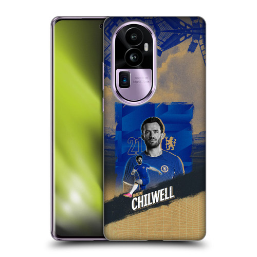 Chelsea Football Club 2023/24 First Team Ben Chilwell Soft Gel Case for OPPO Reno10 Pro+