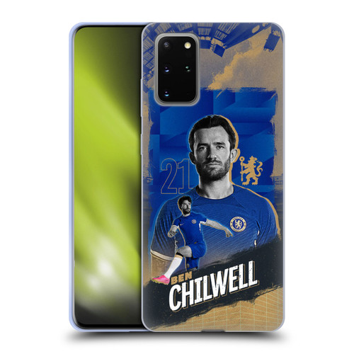 Chelsea Football Club 2023/24 First Team Ben Chilwell Soft Gel Case for Samsung Galaxy S20+ / S20+ 5G