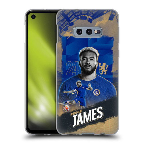 Chelsea Football Club 2023/24 First Team Reece James Soft Gel Case for Samsung Galaxy S10e