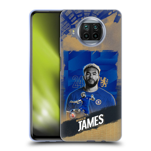 Chelsea Football Club 2023/24 First Team Reece James Soft Gel Case for Xiaomi Mi 10T Lite 5G