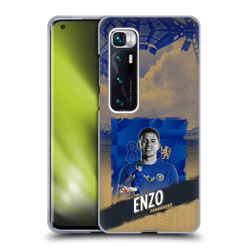 Chelsea Football Club 2023/24 First Team Enzo Fernández Soft Gel Case for Xiaomi Mi 10 Ultra 5G