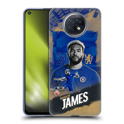 Chelsea Football Club 2023/24 First Team Reece James Soft Gel Case for Xiaomi Redmi Note 9T 5G