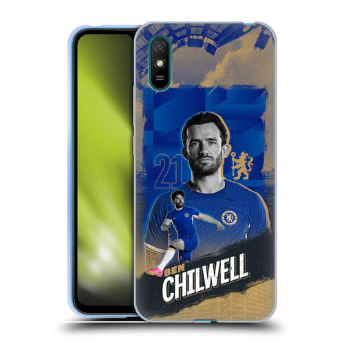 Chelsea Football Club 2023/24 First Team Ben Chilwell Soft Gel Case for Xiaomi Redmi 9A / Redmi 9AT