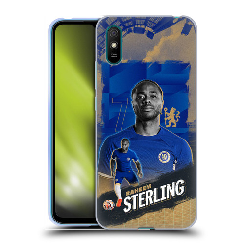 Chelsea Football Club 2023/24 First Team Raheem Sterling Soft Gel Case for Xiaomi Redmi 9A / Redmi 9AT