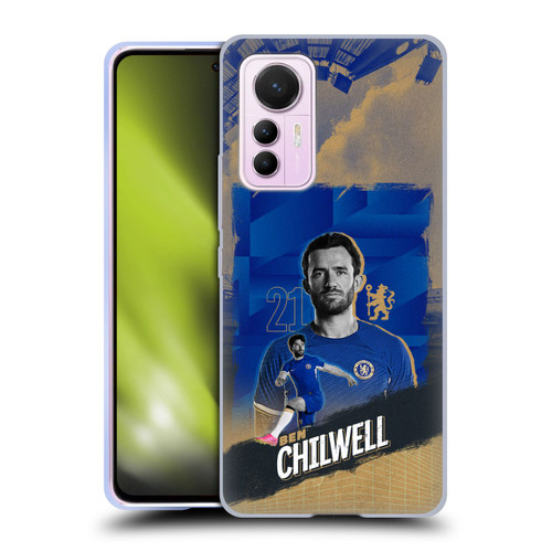 Chelsea Football Club 2023/24 First Team Ben Chilwell Soft Gel Case for Xiaomi 12 Lite