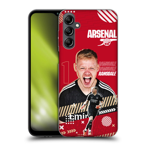 Arsenal FC 2023/24 First Team Aaron Ramsdale Soft Gel Case for Samsung Galaxy M14 5G