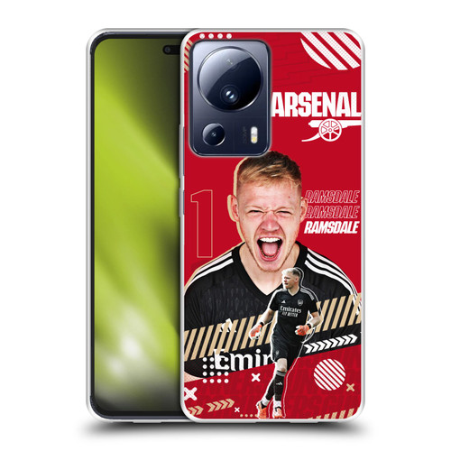 Arsenal FC 2023/24 First Team Aaron Ramsdale Soft Gel Case for Xiaomi 13 Lite 5G