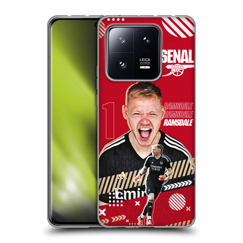 Arsenal FC 2023/24 First Team Aaron Ramsdale Soft Gel Case for Xiaomi 13 Pro 5G