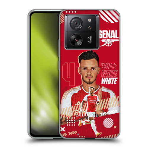 Arsenal FC 2023/24 First Team Ben White Soft Gel Case for Xiaomi 13T 5G / 13T Pro 5G