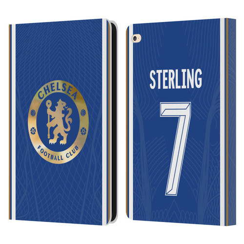 Chelsea Football Club 2023/24 Players Home Kit Raheem Sterling Leather Book Wallet Case Cover For Apple iPad Air 2 (2014)