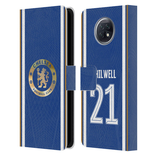 Chelsea Football Club 2023/24 Players Home Kit Ben Chilwell Leather Book Wallet Case Cover For Xiaomi Redmi Note 9T 5G