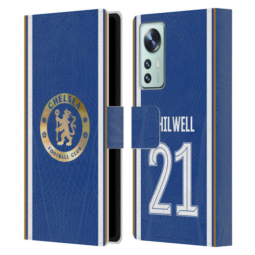Chelsea Football Club 2023/24 Players Home Kit Ben Chilwell Leather Book Wallet Case Cover For Xiaomi 12