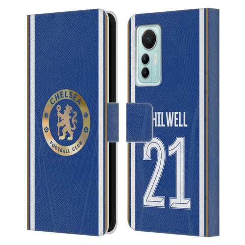 Chelsea Football Club 2023/24 Players Home Kit Ben Chilwell Leather Book Wallet Case Cover For Xiaomi 12 Lite